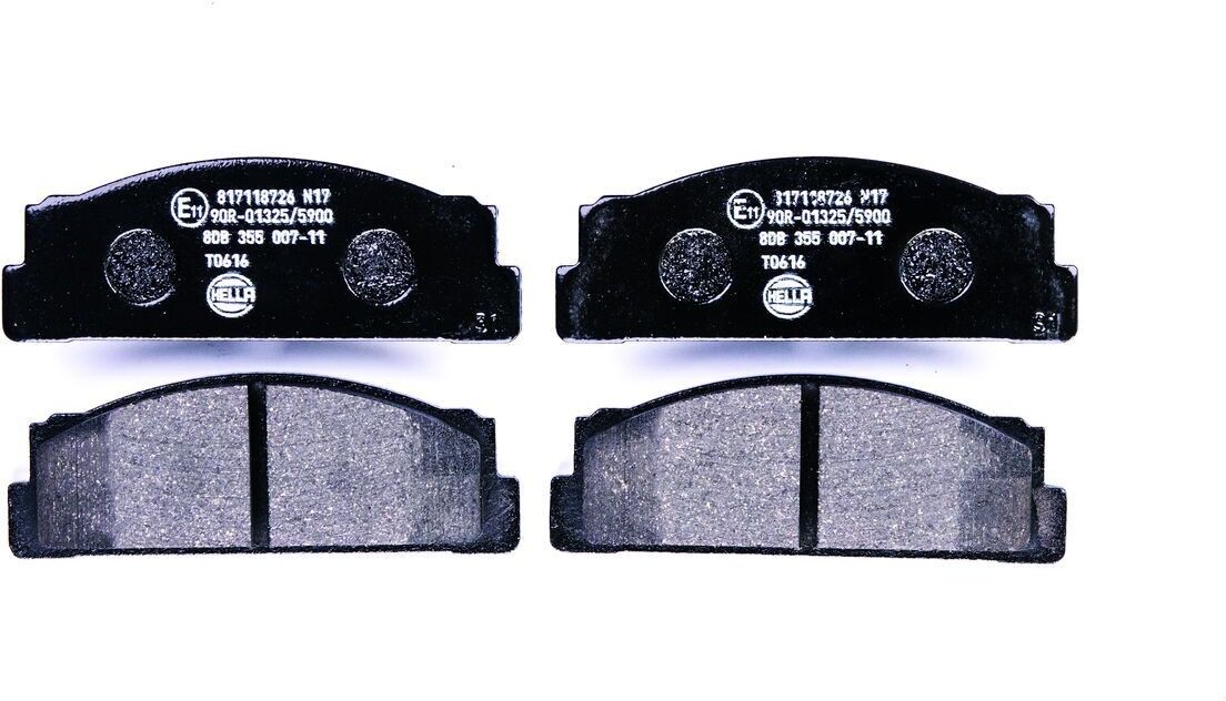 HELLA 8DB 355 007-111 Brake pad set