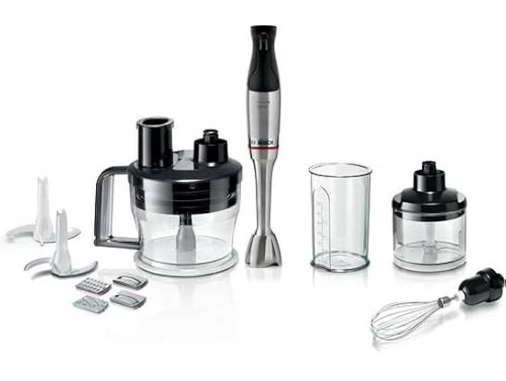 Bosch ErgoMaster - Mixeur plongeant série 6\, 1200 W\, acier inoxydable\, MSM6M871
