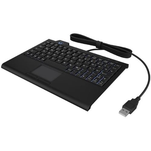 Keysonic Super-Mini-TAS Touchpad,B-light,BK, KSK-3210ELU(UK)