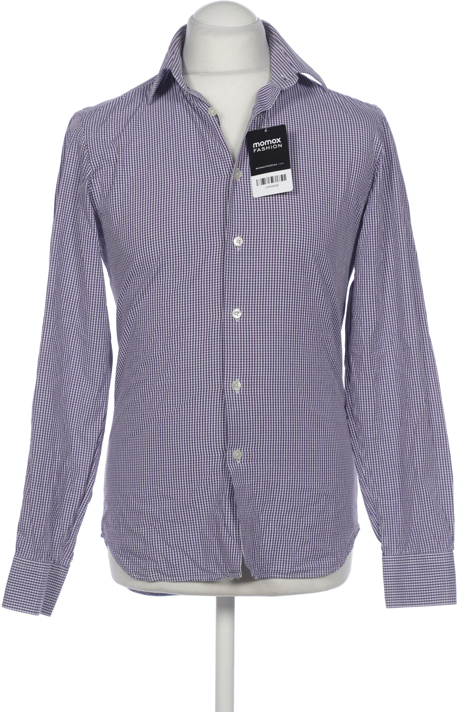 Calvin Klein Herren Hemd, Lila, Gr. 40, Baumwolle - Second Hand