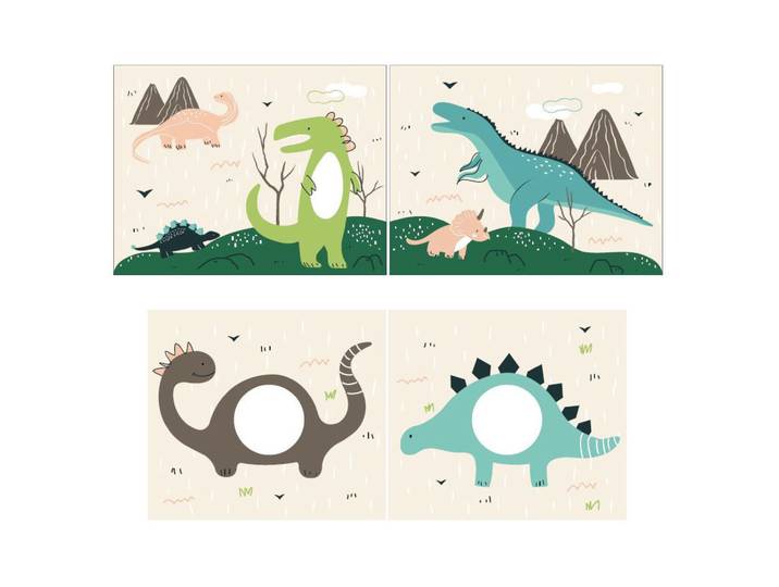 Spielvorhang Dino