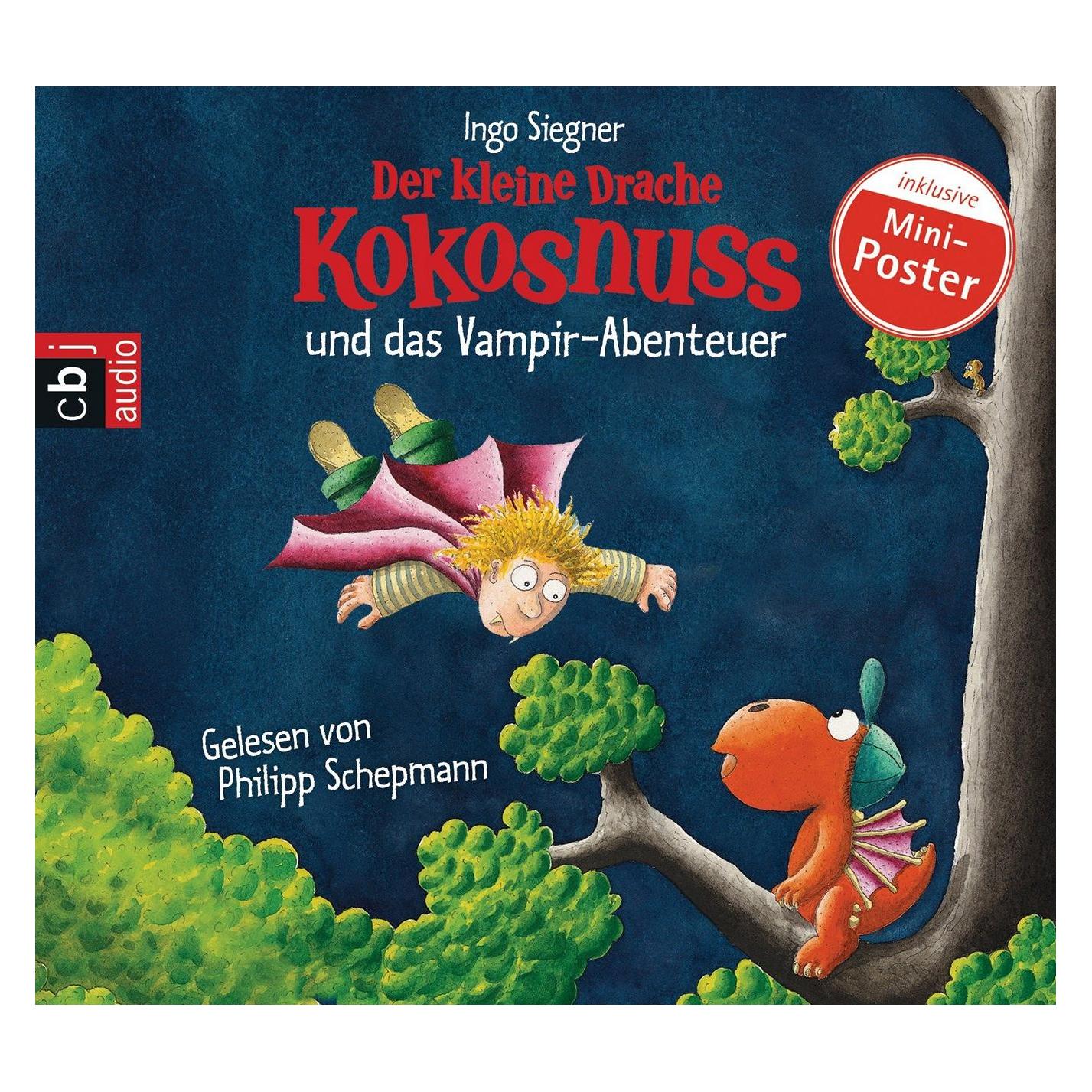 Edel Der kleine Drache Kokosnuss und das Vampir-Abenteuer (Ingo Siegner, Deutsch) (8371-0115-7)