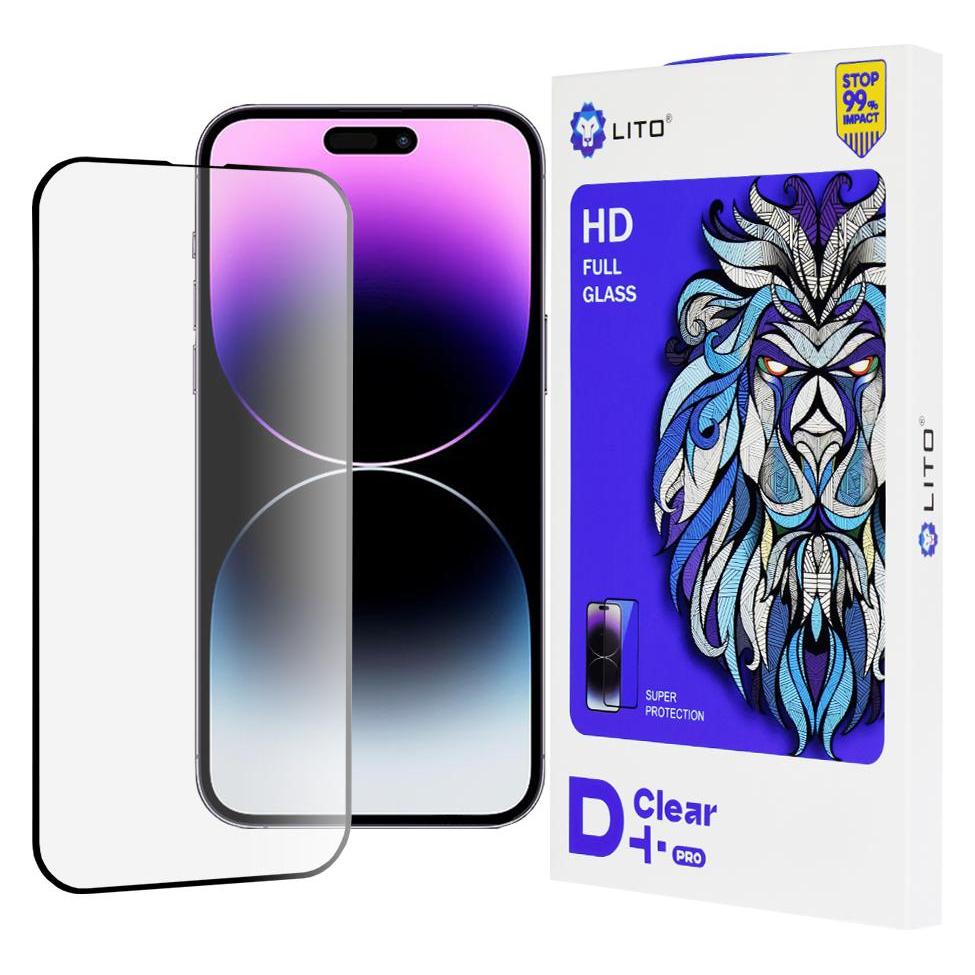 Lito - D+ Pro Clear - iPhone 14 Pro Max - Black (Apple iPhone 14 Pro Max) (56355373)