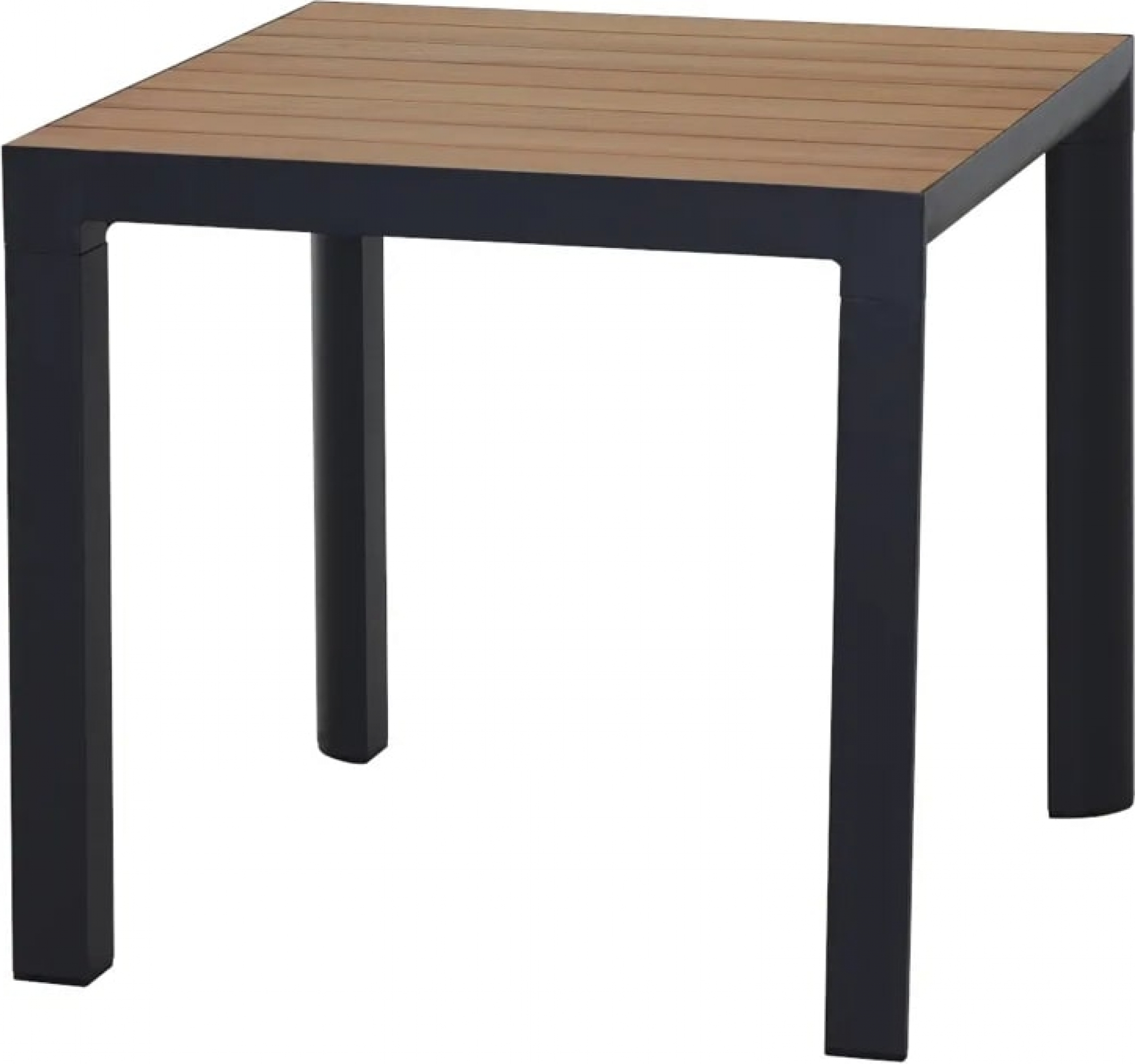 Siena Garden Silva Dining Tisch 80x80cm matt anthrazit