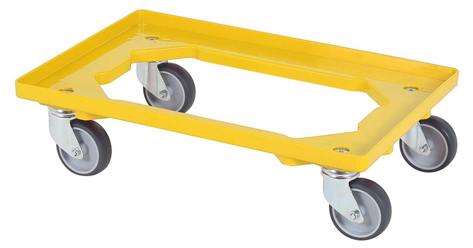 Saro Transportroller TRGE, Geel, 600 x 400 mm