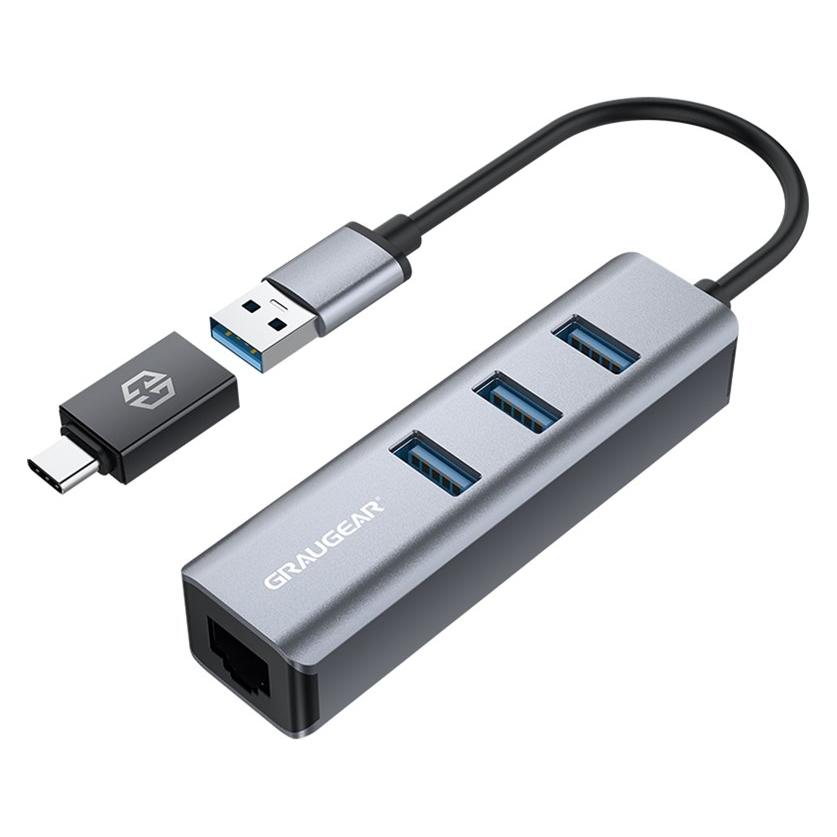 Graugear G-HUB31L-AC (USB-C, 4 Ports) (G-HUB31L-AC)