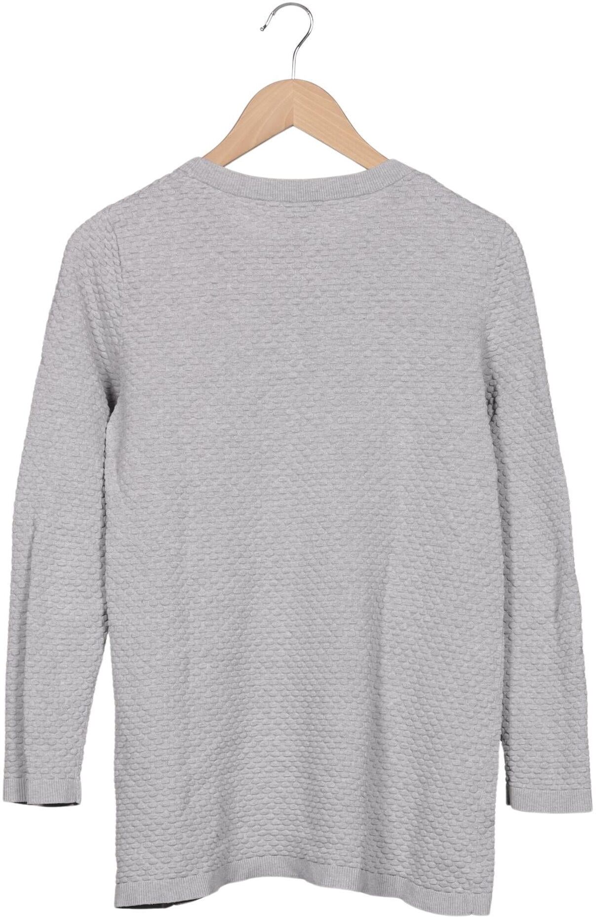 COS Damen Pullover, Grau, Gr. S, Baumwolle - Second Hand