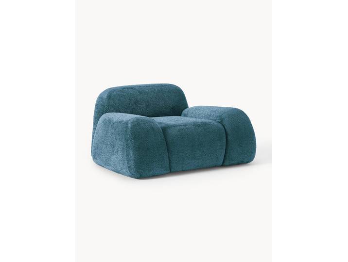 Loungesessel Wolke aus Teddy-Bouclé
