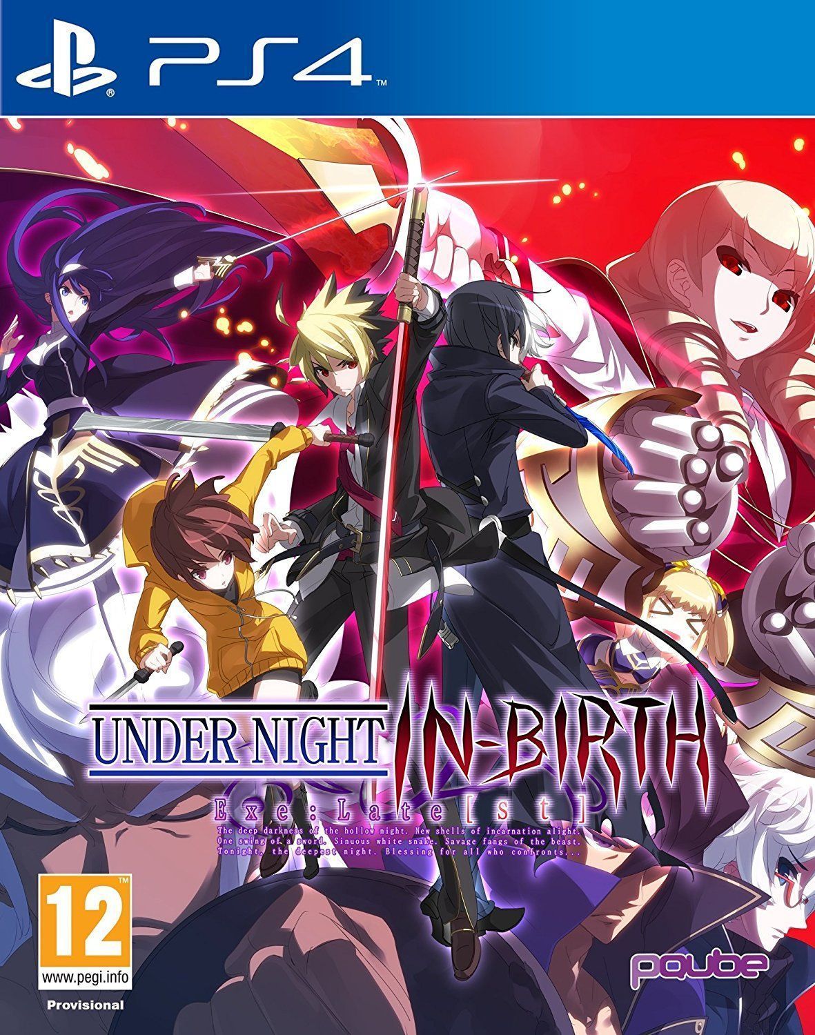 Under Night In-Birth PS4 (Käytetty)