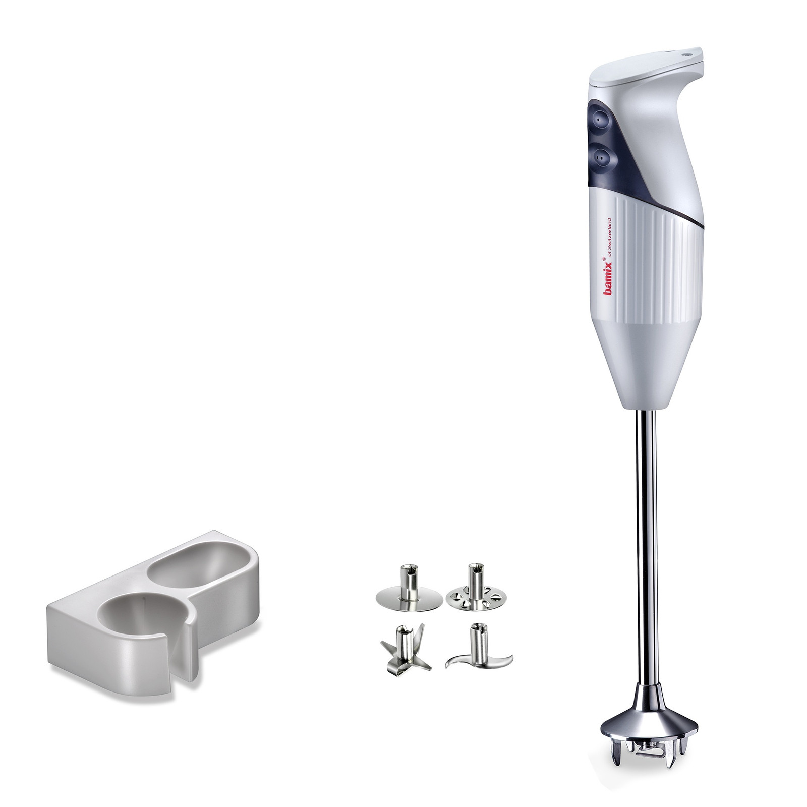 Bamix Gastro PRO-3 Dompelstokmixer, 350 W, Lichtgrijs/Wit, 1,8 meter