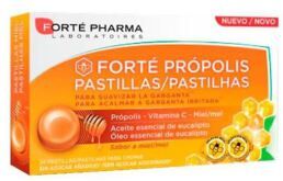 Forté Pharma Propolis Honey to Soothe the Throat, Honey Flavor, 24