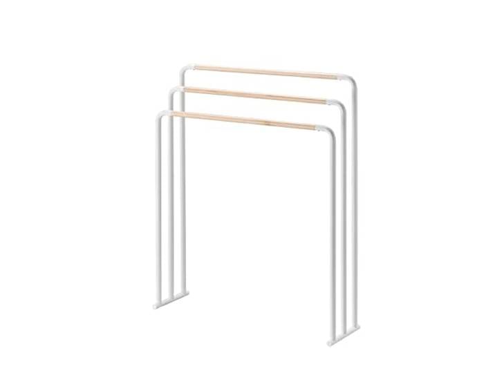 Yamazaki Porte-Serviettes Blanc Taille Unique