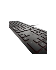 Cherry Keyboard KC 6000 Slim schwarz Tastatur USB Deutschland (JK-1600DE-2)