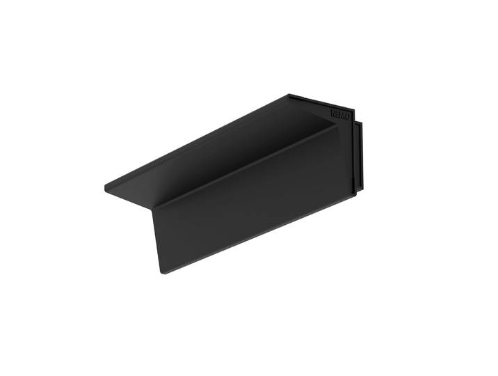Nemo - Applique salle de bains Zena - Noir - Aluminium - Designer Roberto Paoli