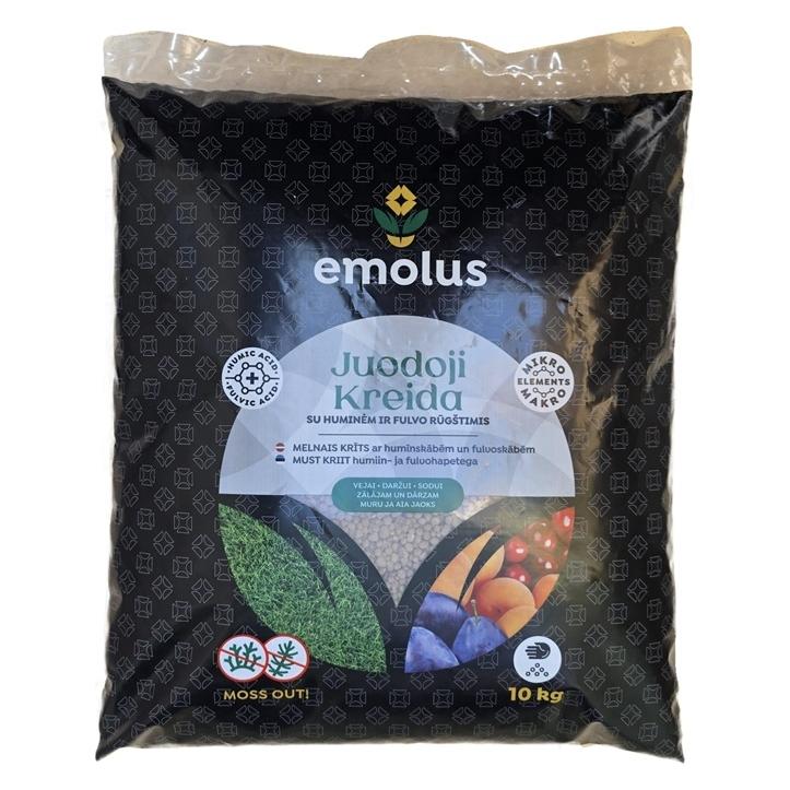 Emolus Chalk, black for soil improvement, 10 kg (10000 g) (4771467316190)