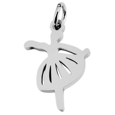 Kettenanhänger ADELIA´S "eleganter Schmuck Anhänger aus Edelstahl", silber, Schmuckanhänger, Damen, Edelstahl, Kettenanhänger