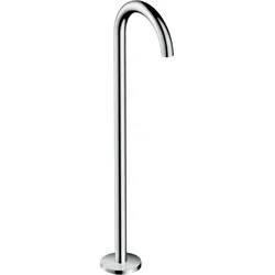 hansgrohe AXOR Uno Wanneneinlauf, freistehend, gebogen, Ausladung 	226mm, 38412000, Farbe: Chrom