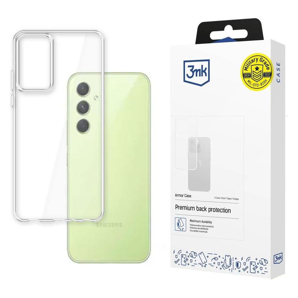 3MK Case for Samsung Galaxy A34 5G Armor Case series - transparent (Samsung Galaxy A34 5G) (3mk Armor Case(321)-0)