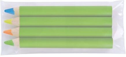 Surligneur publicitaire écologique 4 pièces Pantone