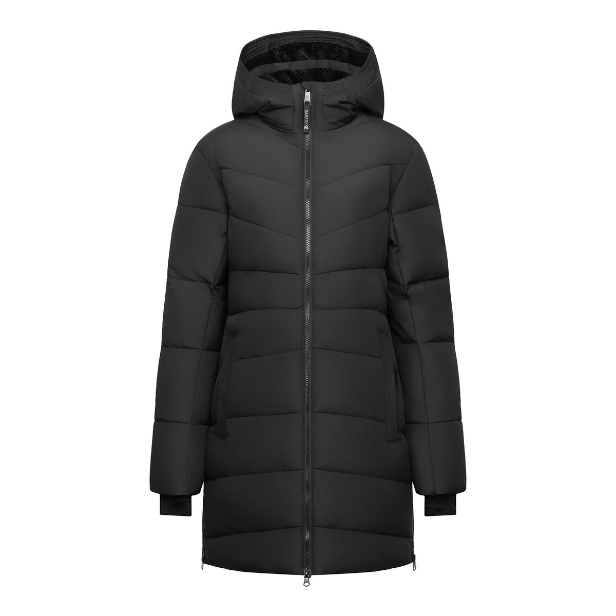 Dare2b Glacier Long Jacket black (800) 10 DWP650-800-10
