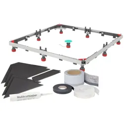 MEPA Duschwannen-Set Montagerahmen SF RE 3S+ 182126, für Acrylbadewannen