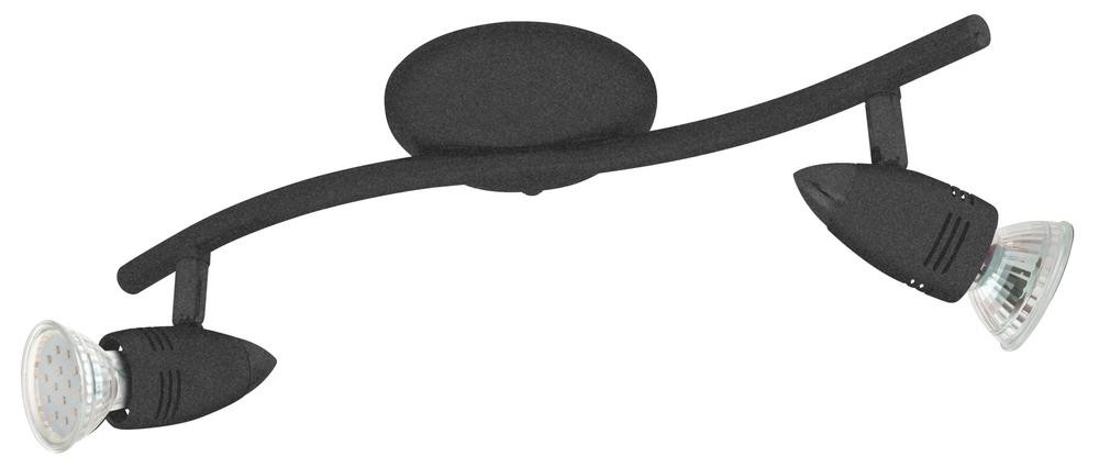 Eglo Opbouwspot Magnum-Led 2-lichts zwart