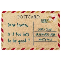 GreenGate Fussmatte Xmas Letter, 60 x 40 cm