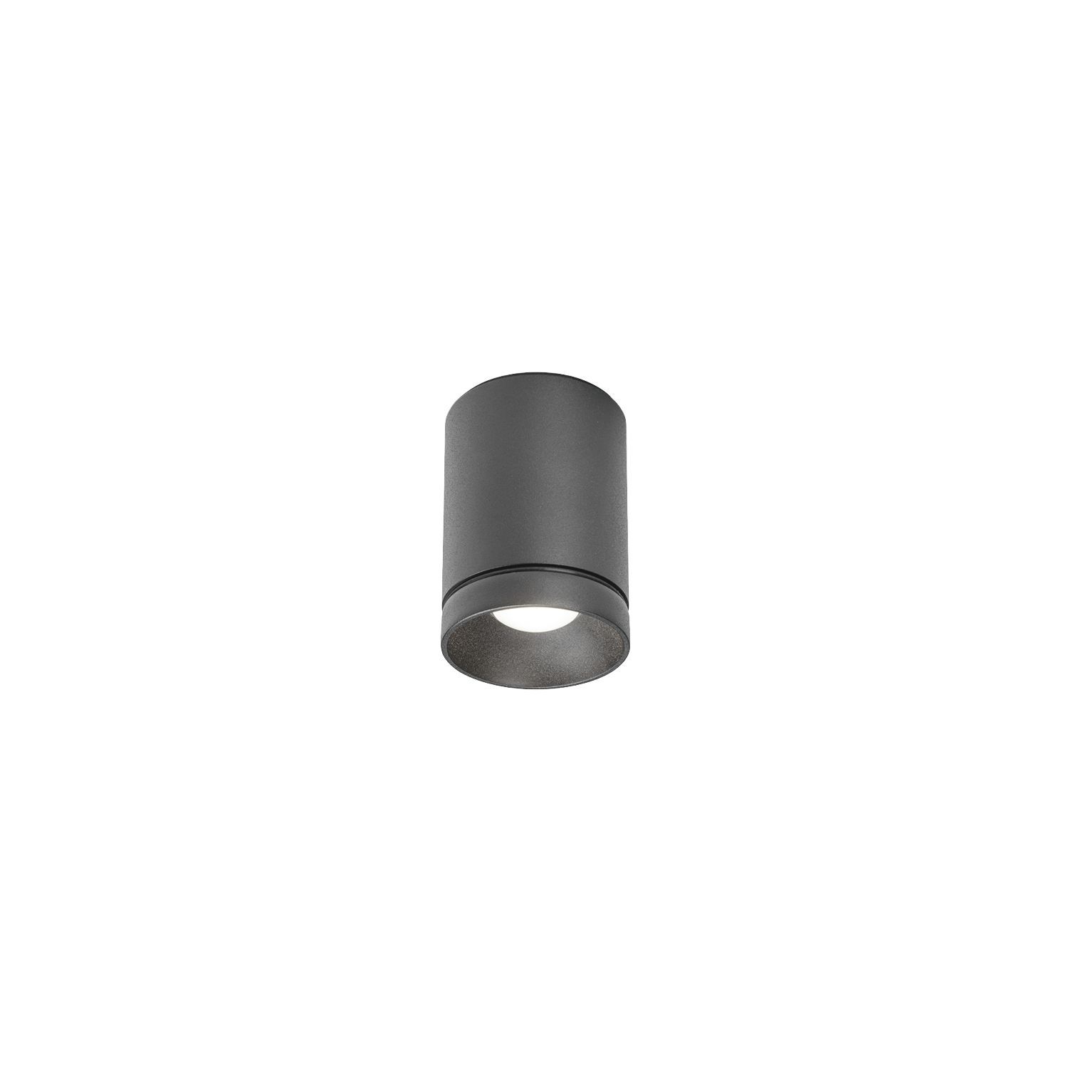 Wever & Ducré LED-Deckenaußenleuchte TAIO IP65 CEILING SURF 1.0 - 2700K A anthrazitgrau 2700K 180884A3 5404037312313
