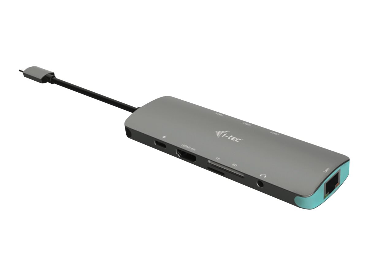 i-tec USB-C Metal Nano Docking Station mit 4K HDMI LAN und PD 100W C31NANODOCKLANPD