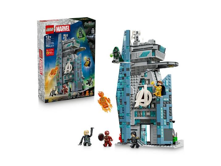 LEGO® Avengers: Doomsday Neuer Avengers Tower (76352), LEGO Super Heroes Konstruktionsspielsteine, (954 St), Made in Europe