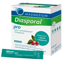 MAGNESIUM DIASPORAL pro Herz und Blutdruck Pulver 117 g