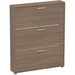 Tchibo - Große Schuhschrank »Glenn« - 99,5x19,5x122cm - schwarz -
