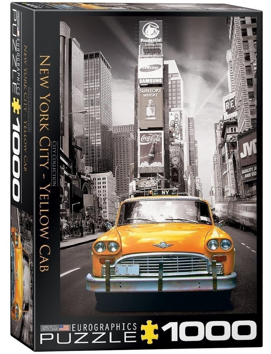 Eurographics Puzzel New York City Gele Taxi 1000 stukjes