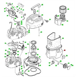 Festool Behälter für SRM 45 LE-EC