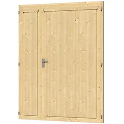 Skan Holz Doppeltür für Carports