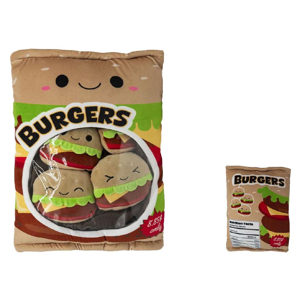 Xtrem Toys & Sports Foodies by XTREM - Snack Pack Large - Burgers (5.50 cm) (26541)
