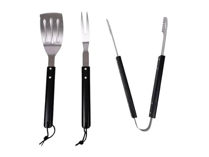 Sagaform Fredde BBQ grillset 3-delig Zwart