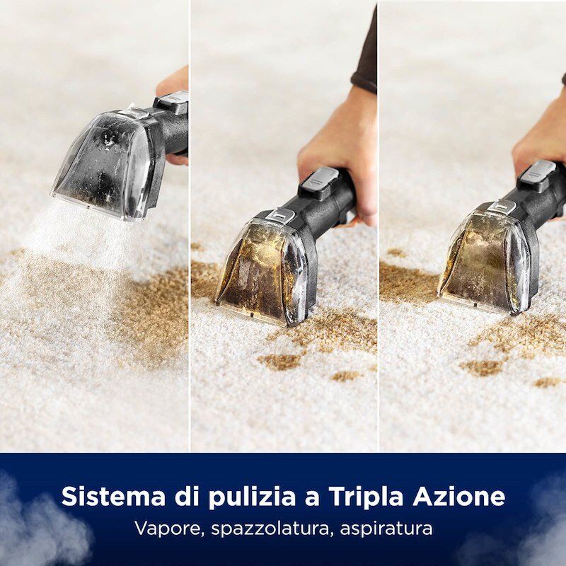 BISSELL Smacchiatore Spotclean Hydrosteam Pro Nero