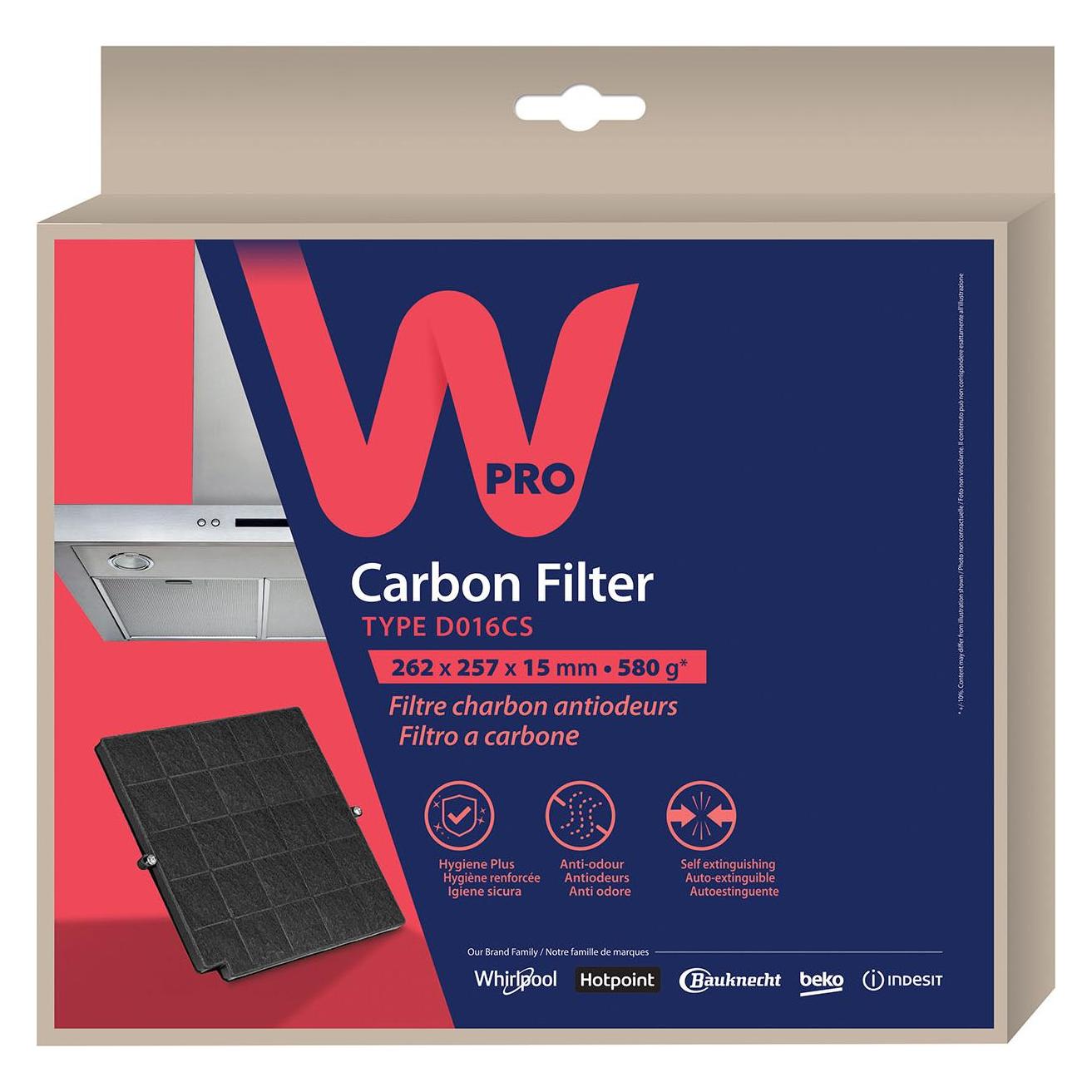 Whirlpool WPRO Kulfilter til Emhaette (C00863289)