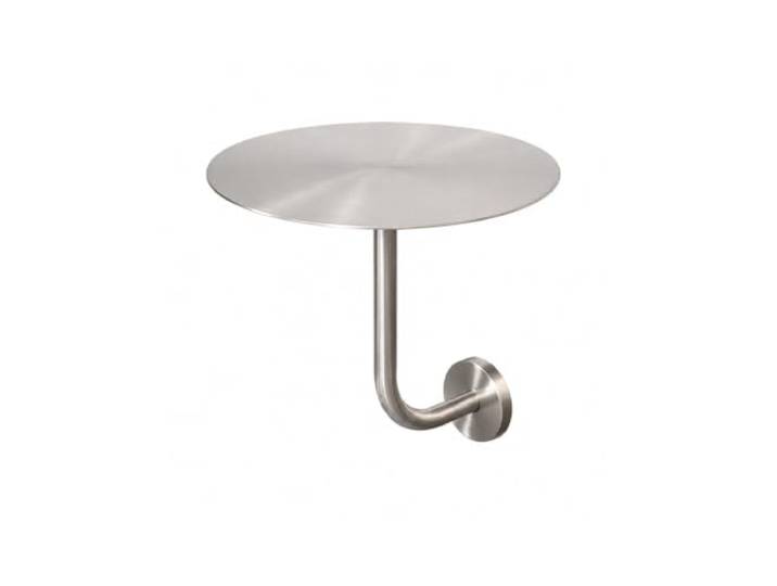 L-FöRmiger Kleiner Beistelltisch,L-FöRmiger Bartisch Aus Edelstahl L-FöRmiger Wandtisch FüR CaféS,L-FöRmiger Schwimmender Couchtisch,Einfache Montage,FüR Wohnzimmer,KüChe,Restaurant
