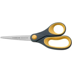 WESTCOTT Antihaftschere TITANIUM NON STICK 21,0 cm - grau-gelb