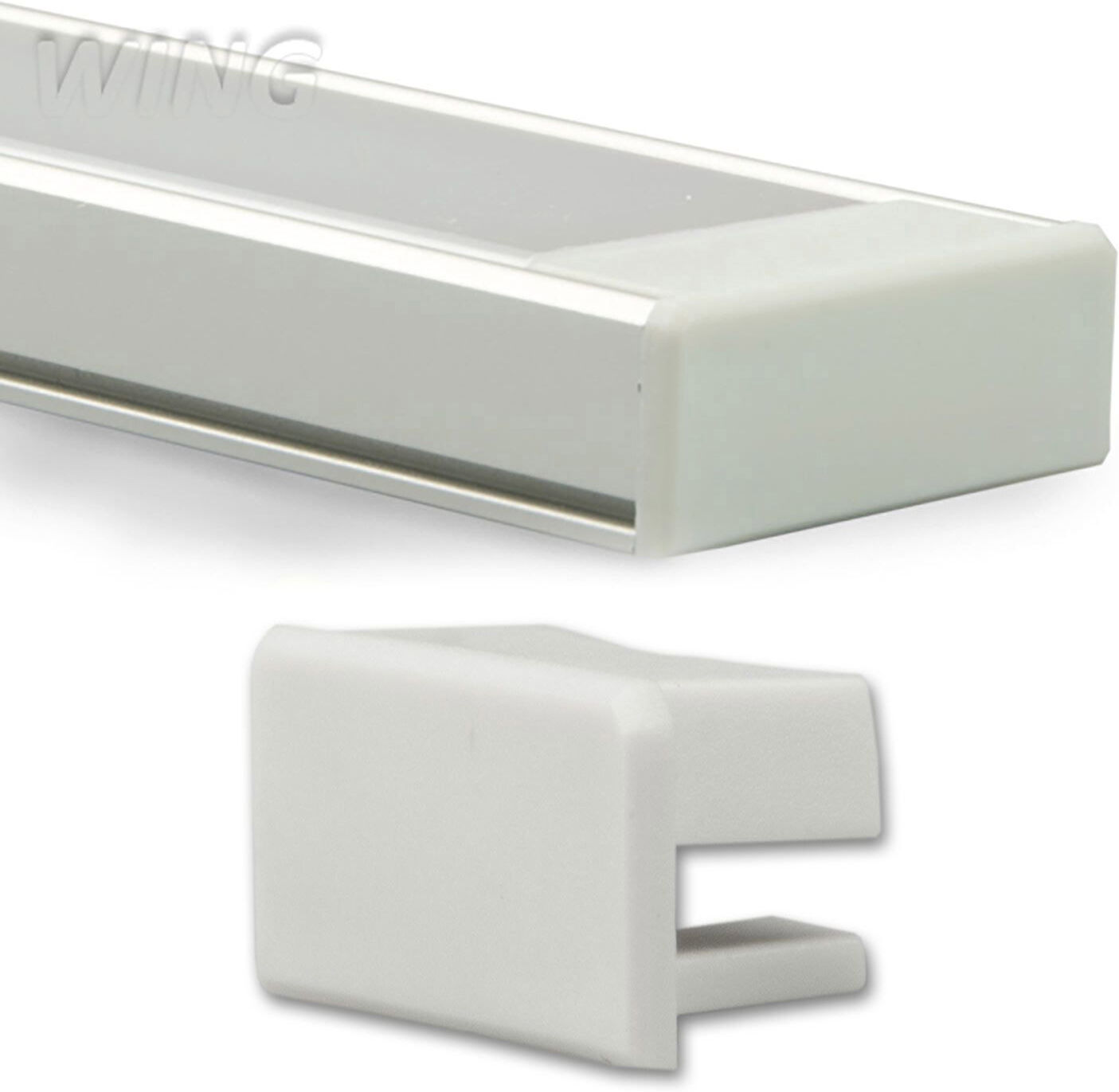 Isoled Endkappe Für Profil Wing20 Klein