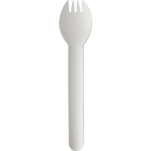 Papstar Einwegbesteck pure 88240, aus Papier, Göffel, 15,1 cm, 100 Stück