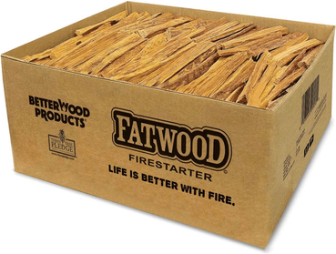 USA Free Shipping Shop Better Wood Products Fatwood All Natural Fire Logs, Eco Friendly Wood Fire Starter For Fireplace, Campfire & BBQ Better Wood Products Fatwood All Natural Fire Logs, Eco Friendly Wood Fire Starter For Fireplace, Campfire & BBQ