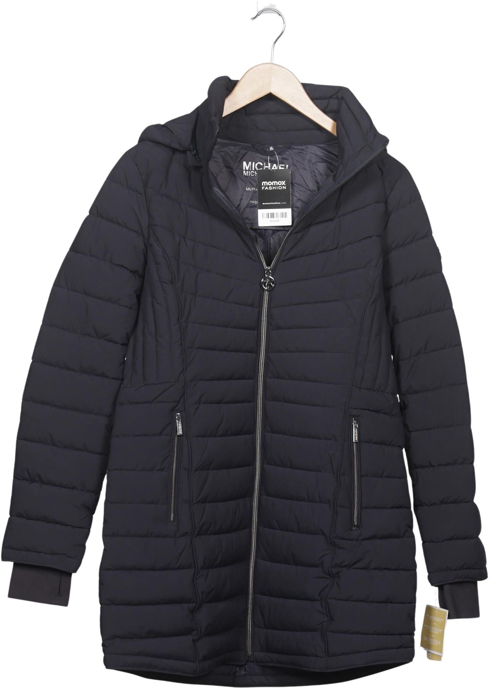 Michael Michael Kors Damen Mantel, Marineblau, Gr. M, Synthetik / Viskose / Elasthan / Tex / Membran - Second Hand