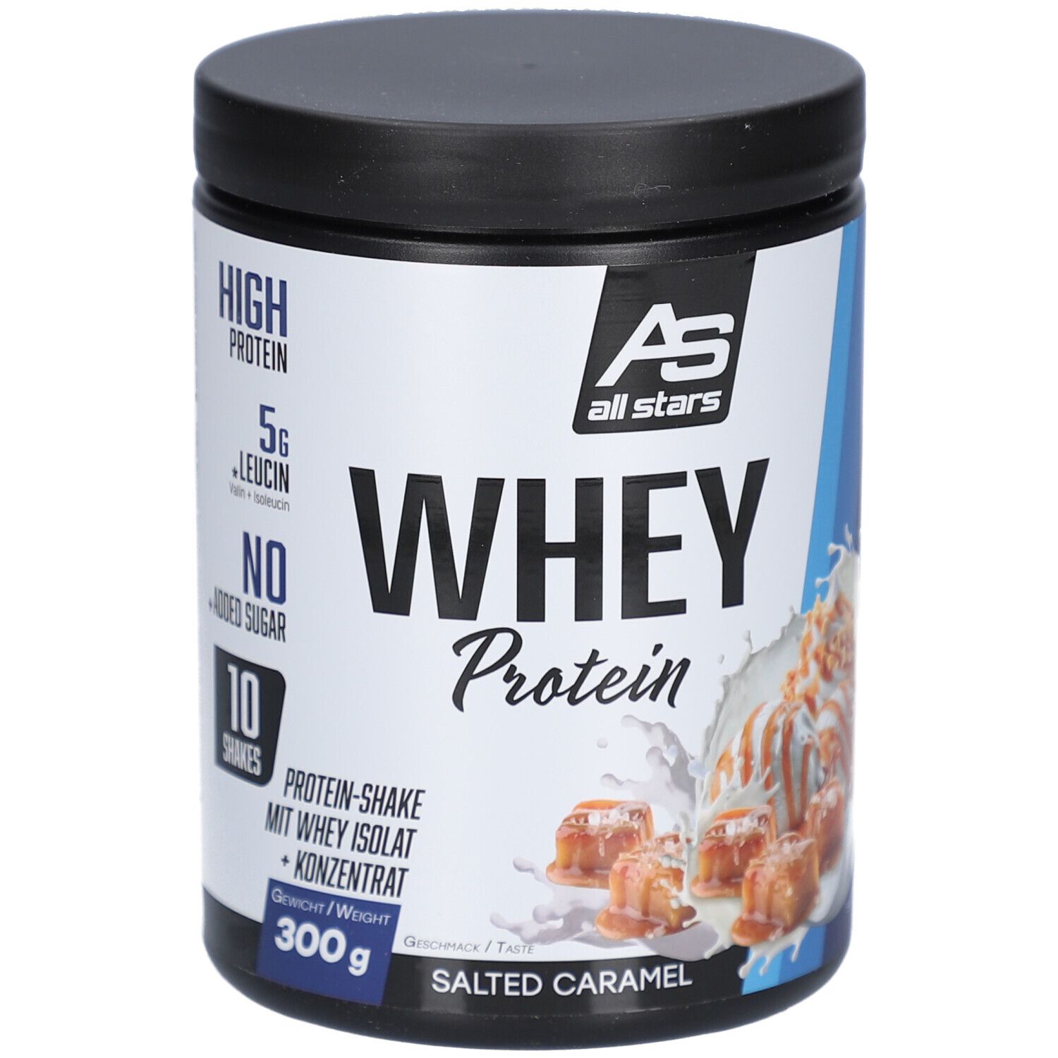 Whey Protein Salted Caramel 300 g Dose PUE new