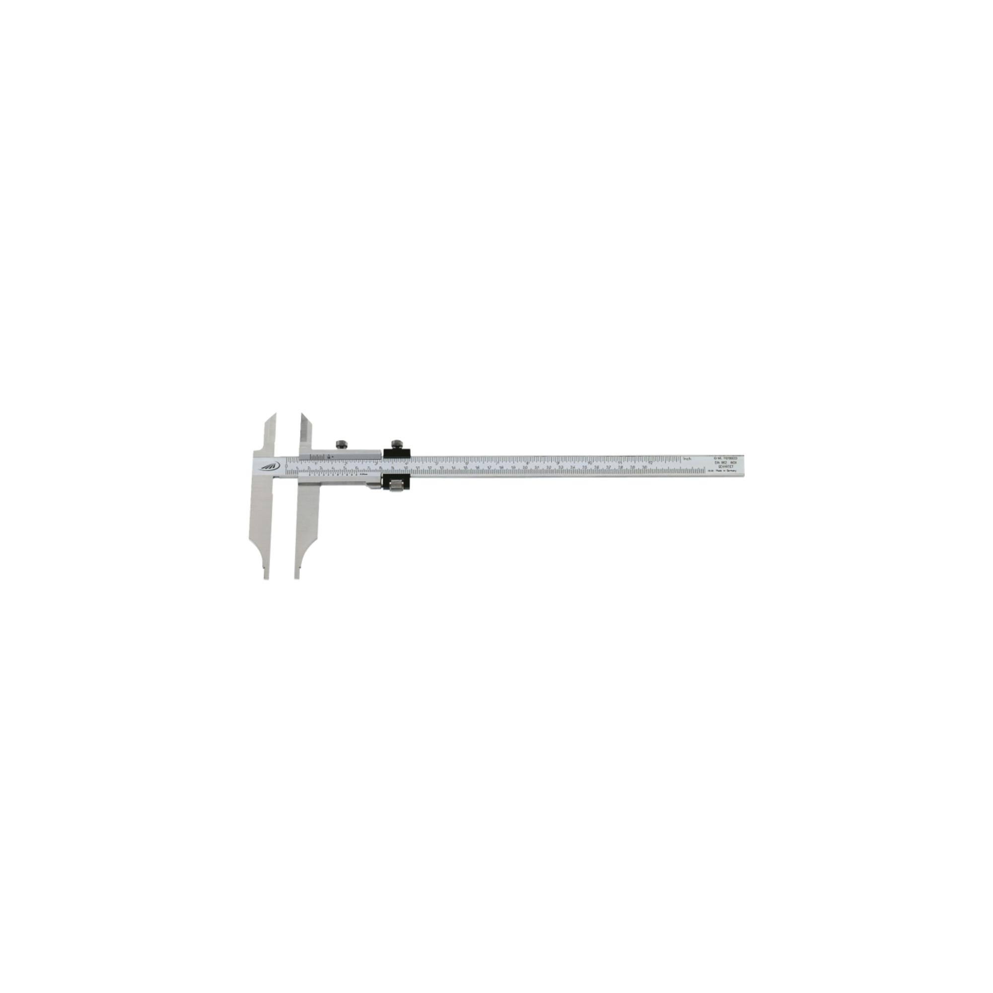 Helios Preisser Werkstattmessschieber DIN 862 1000 mm mit Spitzen und FE Schnabellänge 150 mm ; Helios-Preisser (0235518)