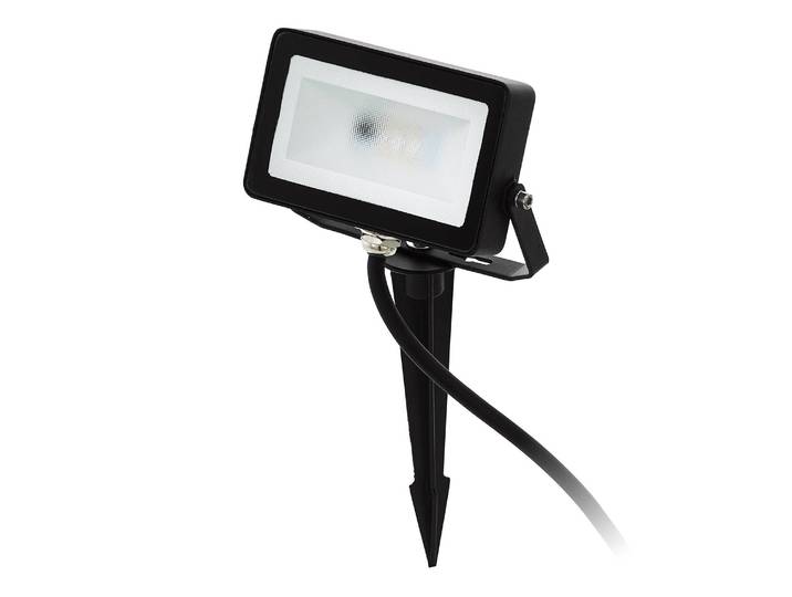 LED-Wegeleuchte 13 x 9 x 2cm Schwarz