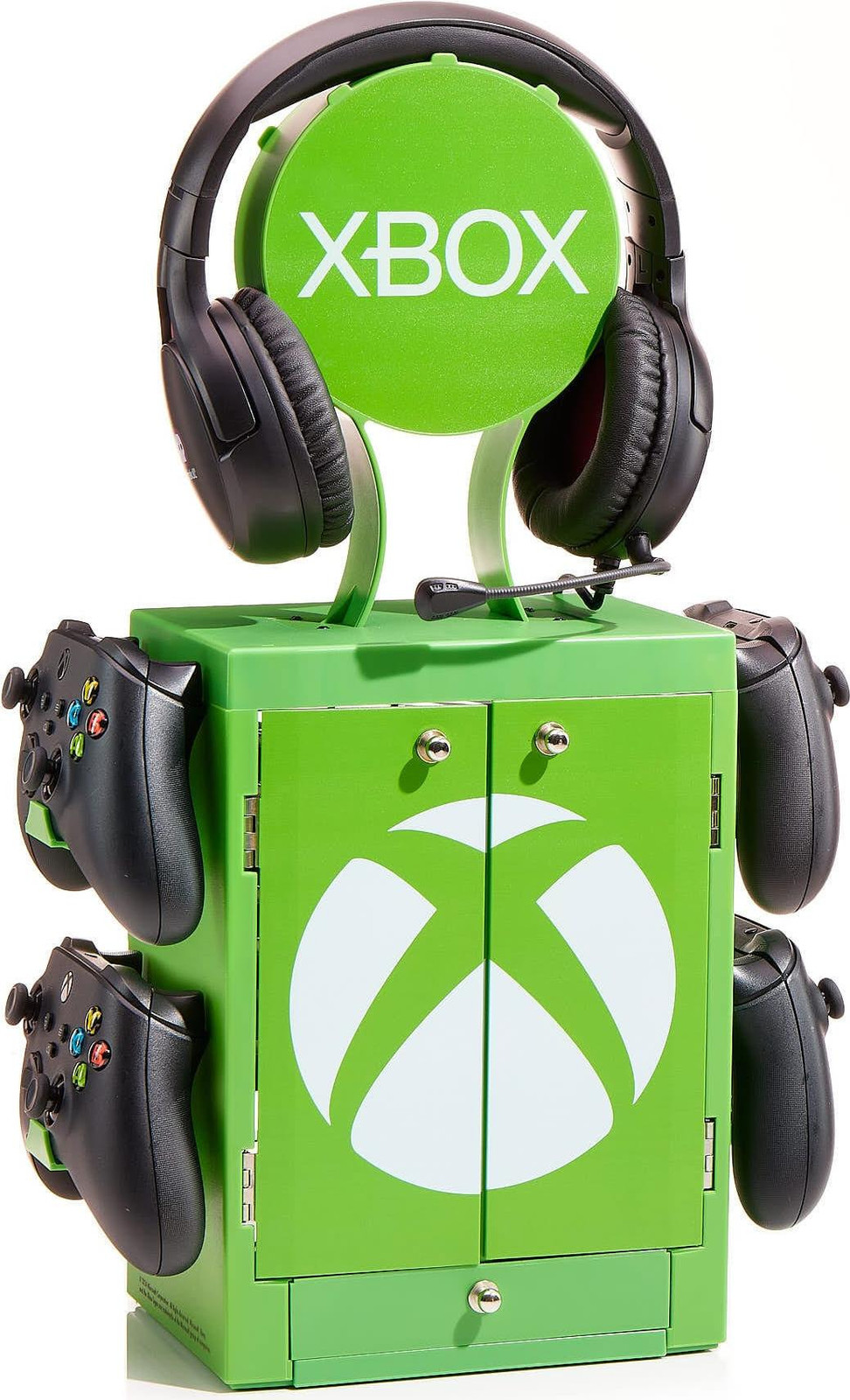 Numskull Games NS5067 Gamekaart Houder voor Xbox, Groen, 1 stuk