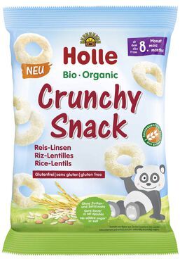 Holle Tostas Bio Arroz Lentilhas +8m 25 gr